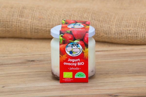 Jogurt Jahoda BIO