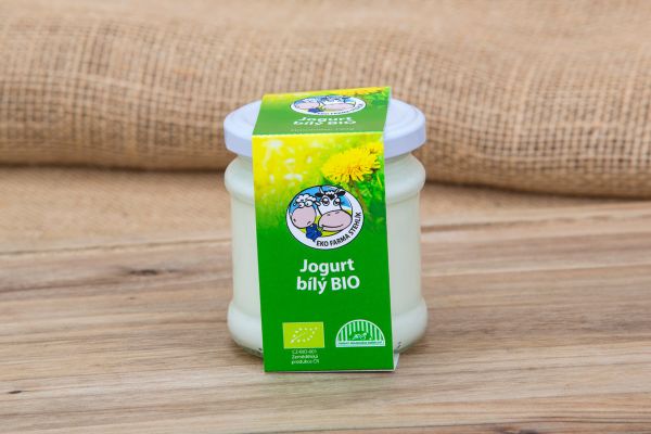 Jogurt bílý BIO malý 190g